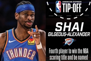 得分+雙料MVP+總冠軍！NBA官推曬亞歷山大上賽季成就 預熱揭幕戰(zhàn)