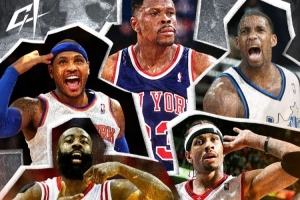 大將軍評選的無冠歷史首發(fā)五人組：艾弗森+哈登+麥迪+甜瓜+尤因