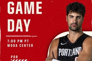 期待楊瀚森第三戰(zhàn)！開拓者官推預熱今日季前賽：阿夫迪亞單人出鏡