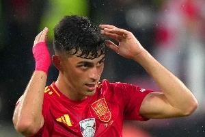 德拉富恩特：西班牙隊是“全明星”隊，佩德里有獨一無二的天賦