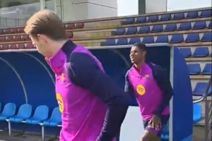 巴薩官方曬視頻：各國家隊(duì)球員恢復(fù)訓(xùn)練