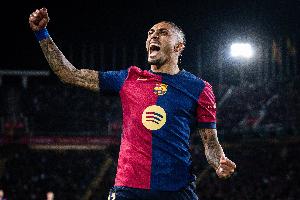 阿斯：拉菲尼亞推遲復出將缺戰(zhàn)兩場，仍有可能進巴薩國家德比名單