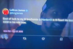 虛偽！KD憶哈登交易：詹韋都在恭喜哈登 但我知道他們太TM高興了