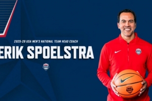 美國(guó)男籃官方：斯波擔(dān)任美國(guó)男籃主教練的任期到2028年結(jié)束