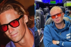 佩戴彩色鏡片眼鏡引發(fā)爭議，哈蘭德等人紛紛效仿支持略倫特