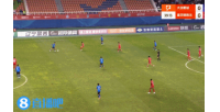 打破僵局！崔明安邊路傳中，穆謝奎停球后轉(zhuǎn)身抽射破門