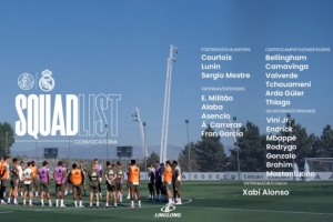 皇馬客戰(zhàn)赫塔費(fèi)名單：姆巴佩、維尼修斯、貝林在列，赫伊森缺席