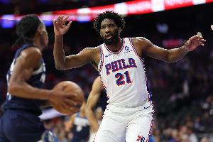 美記：恩比德復(fù)出表現(xiàn)相當(dāng)出色 希望他本季至少能50%健康