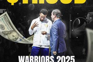 =選了個巴菲特選中庫里后 勇士市值從3億漲到了113億！