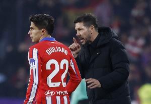 上賽季以來(lái)馬競(jìng)助攻榜：小西蒙尼12助居首，阿爾瓦雷斯11助次席