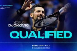 續(xù)寫傳奇官方：38歲德約晉級年終總決賽，18次晉級追平費德勒