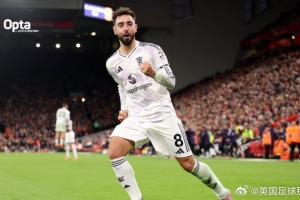 Opta：B費在英超的助攻數(shù)已達52次，位列隊史第5位！