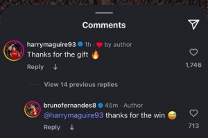 馬奎爾社媒感謝B費助攻，B費：謝謝你為我們贏得勝利