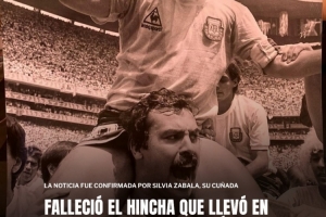 著名球迷塞哈斯去世，86年世界杯他和馬拉多納的合影已成經(jīng)典瞬間