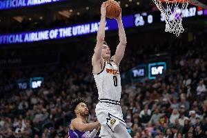 布勞恩上賽季場(chǎng)均快攻得分5.1分 聯(lián)盟第一 高于字母哥和詹姆斯