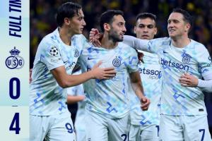 知恥后勇國米2連敗后豪取7連勝，歐冠3連勝進(jìn)9球0丟球