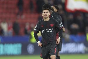 歐冠主場丟6球，勒沃庫森是歷史上第二支有此遭遇的德國球隊