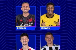 歐冠今日最佳進球候選：加西亞、恩梅查、丹尼斯-曼、巴恩斯在列