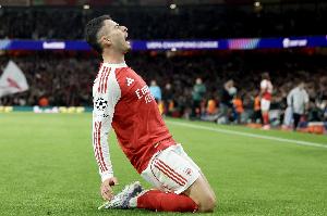 馬丁內(nèi)利：我的目標是幫助槍手取得勝利，同時也為國家隊做出貢獻