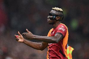 歐冠上半場(chǎng)打進(jìn)兩球，奧斯梅恩是加拉塔薩雷歷史首位做到的球員