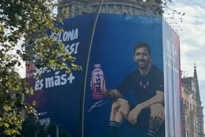 梅西“重返”巴塞羅那，他將為個人品牌的功能飲料開設快閃店