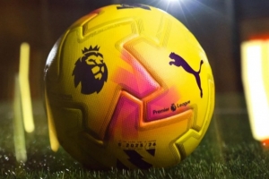 彪馬發(fā)布英超冬季比賽用球：采用鮮艷顏色，將在11月8日首次亮相