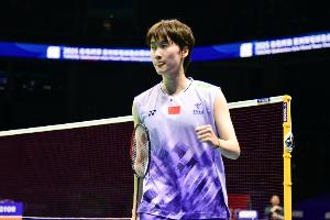 陳雨菲2-1力克山口茜，晉級法國羽毛球公開賽女單半決賽