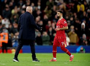 8輪2球！斯洛特：薩拉赫此前一直和阿諾德搭檔，他要重新建立默契