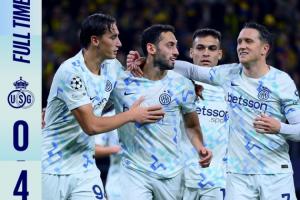 歐冠僅國米勝！意甲7隊(duì)歐戰(zhàn)3勝1平3負(fù)，拿波里慘敗尤文羅馬均告負(fù)