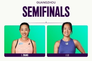 沖擊決賽！張帥今日將在WTA廣州站半決賽第二場(chǎng)出戰(zhàn)，對(duì)陣?yán)罴? >
                                        </div>
                                    </div>
                                                                        <div   id=