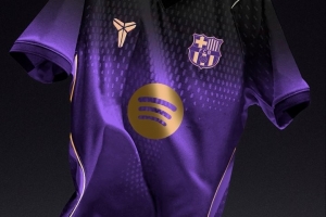 湖人紫！博主爆料巴薩下賽季客場球衣：致敬科比！搭建足籃橋梁