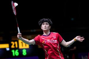 王祉怡鏖戰(zhàn)三局力克隊友韓悅，率先晉級法國羽毛球公開賽女單決賽