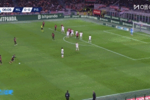 米蘭7分鐘領(lǐng)先！萊奧內(nèi)切遠(yuǎn)射破門，激情滑跪慶祝