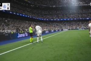 這次沒越位！貝林厄姆助攻后找邊裁說了些什么，邊裁回應手勢