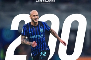 太子！27歲迪馬爾科解鎖國米200場里程碑，貢獻20球37助攻