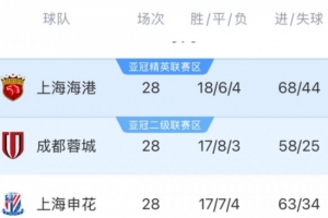 豐臻談中超爭冠剎車：成都沒經驗可以理解，申花掉鏈子實屬不該