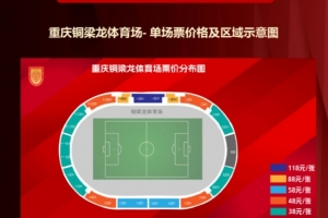 什么主題？銅梁龍官方：對陣蘇州東吳的比賽將展示全場拼圖TIFO