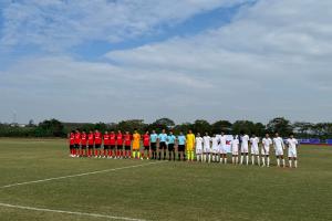 中國(guó)足球青少年精英聯(lián)賽U15組，上海海港U15隊(duì)?wèi)?zhàn)勝長(zhǎng)春亞泰U15隊(duì)