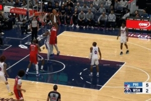 來勢洶洶！薩爾單打恩比德 強(qiáng)起被帽后自投自搶雙手暴扣