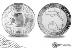 晚郵報(bào)：阿根廷發(fā)行世界杯紀(jì)念幣，紀(jì)念馬拉多納對英格蘭世紀(jì)進(jìn)球