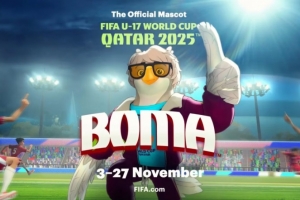 官方：沙漠貓頭鷹BOMA成為U17世界杯吉祥物，致敬米盧的貢獻(xiàn)