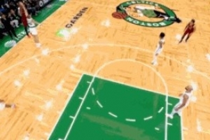 投瘋了！米切爾調(diào)高弧頂三分再中 個人三分球5中5