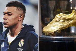 老佛爺+全隊(duì)出席！皇馬官方：姆巴佩明天在伯納烏領(lǐng)取歐洲金靴