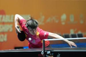 WTT蒙彼利埃冠軍賽女單1/8決賽：王藝迪戰(zhàn)勝高橋-布魯娜