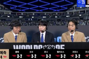 LCK解說預(yù)測ALvsT1賽果：四名解說預(yù)測T1 3-2 AL，兩名解說預(yù)測AL取勝