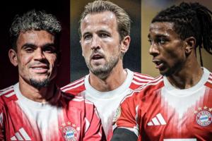 最強之矛！拜仁2.2億打造“英超三叉戟”，3人14場轟37球至今全勝