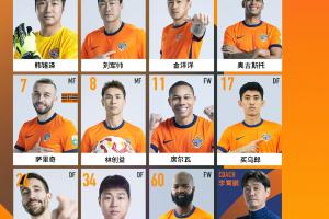 保級戰(zhàn)！青島海牛vs武漢三鎮(zhèn)首發(fā)：海牛5外援出戰(zhàn)