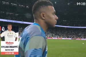 梅開二度，官方：姆巴佩當選4-0大勝瓦倫西亞全場最佳球員