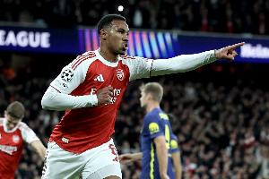 助攻約克雷斯首開紀(jì)錄，加布里埃爾當(dāng)選戰(zhàn)勝伯恩利一役全場最佳