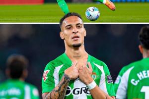 圓神無敵！安東尼37分鐘兩轟世界波+助攻，近3場西甲斬獲4球1助